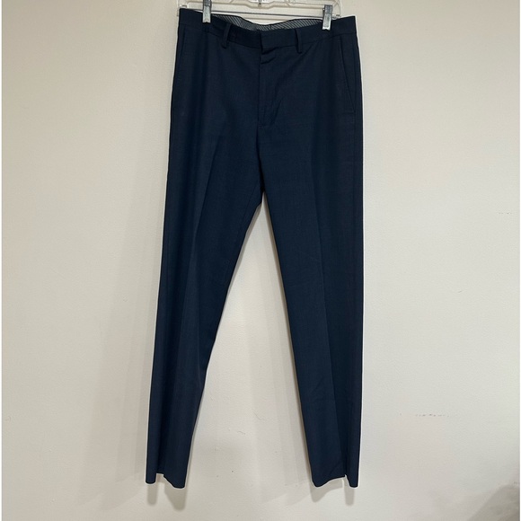 An original penguin men’s blue trousers size 30x32 - Picture 1 of 9